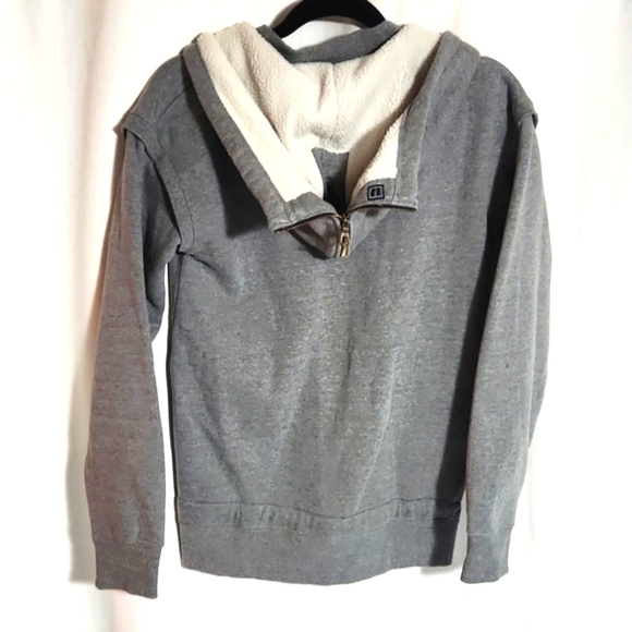 Armada Cloud Women's Hoody Full Zip Zip Hood Gray Size Small - Picture 3 of 12